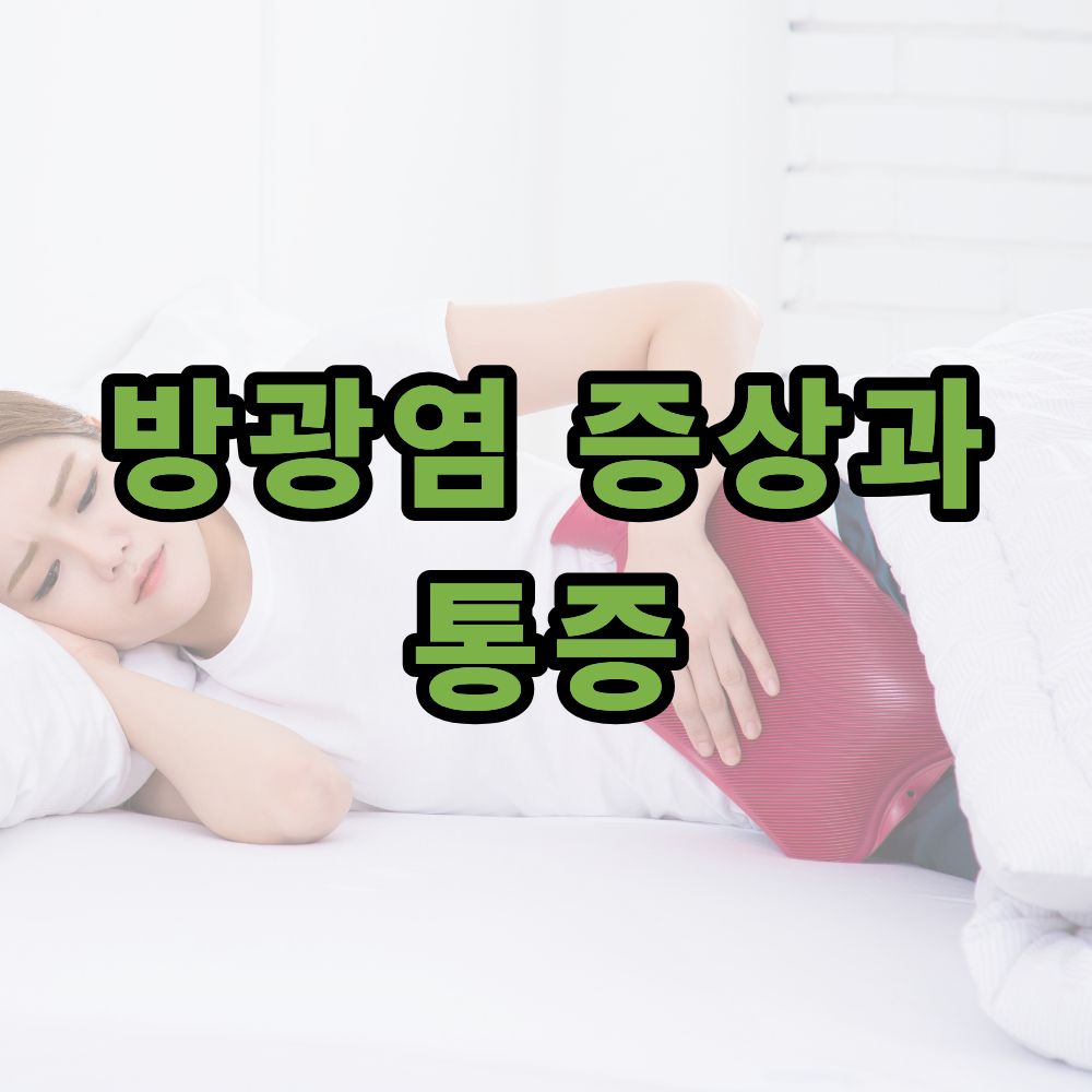 올바른 방광염 치료법